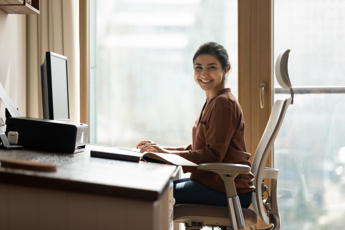 Exemple de chaise de bureau ergonomique