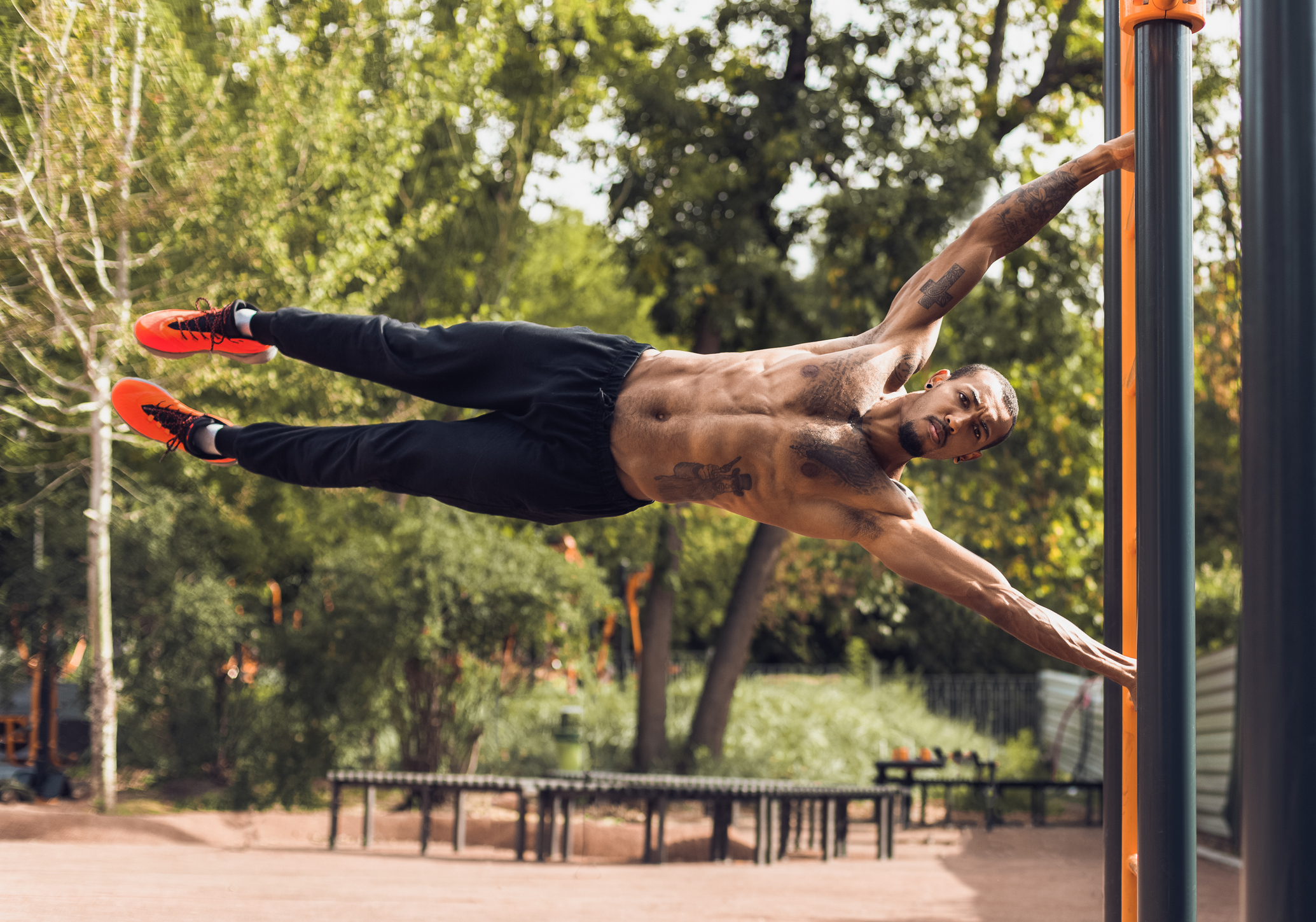 La gymnastique suédoise ou l'entraînement de rue ? Source : Getty Images