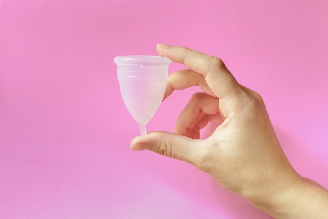 Coupe menstruelle en silicone