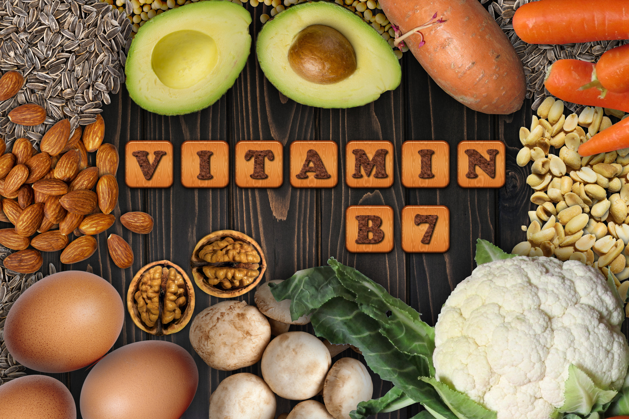 Sources naturelles de vitamine B7