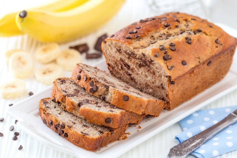 Recette pour un pain aux bananes délicieux et sain