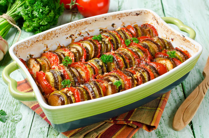 Voici notre recette de ratatouille saine ?