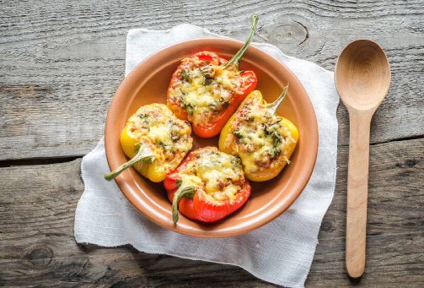 Recette saine à base de paprika frais : Comment préparer des poivrons grillés farcis ?